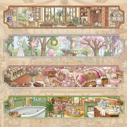 Vintage Regal Aesthetic-DIY 3D Miniature Sticker Scene