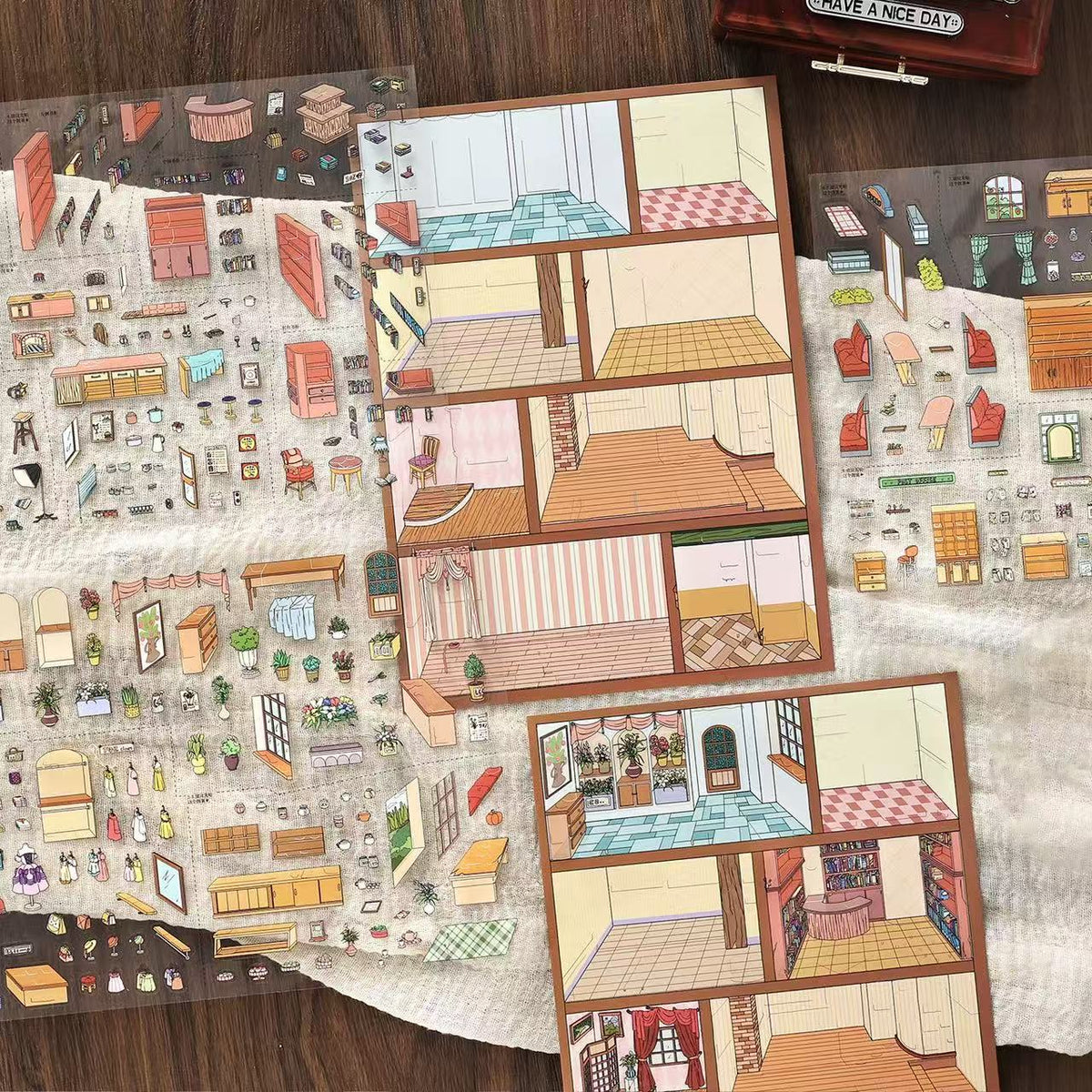 Open for Business · Vol.69-DIY 3D Miniature Sticker Scene