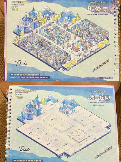 Fun Cubicle Sticker Book -Telado 12.0(7 in 1 )