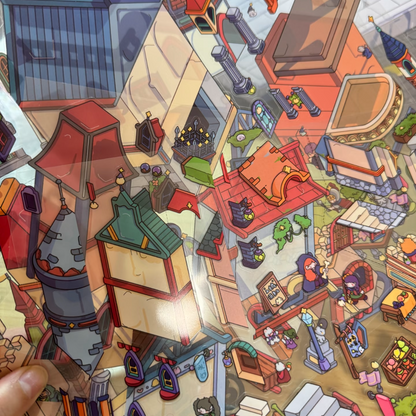 Star Rabbit Town--DIY 3D Miniature Scene Sticker