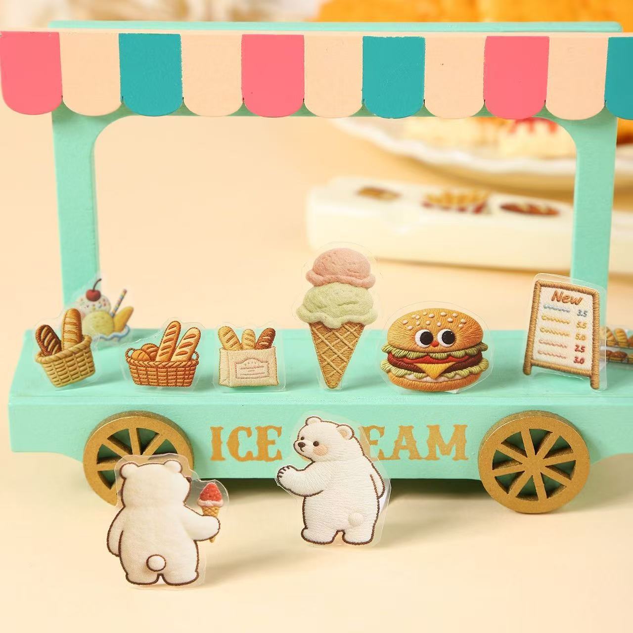 Mini Shop--DIY 3D Miniature Scene Sticker