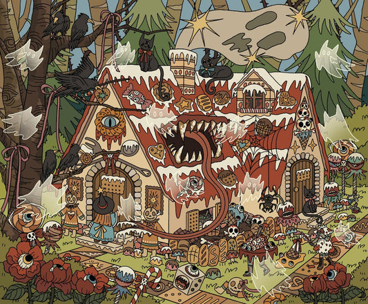 Dark Fairy Tale-DIY 3D Scene Sticker-Miniature Scenes