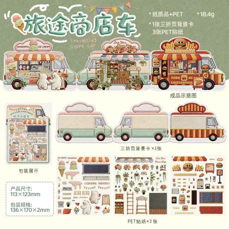 Mini Shop--DIY 3D Miniature Scene Sticker