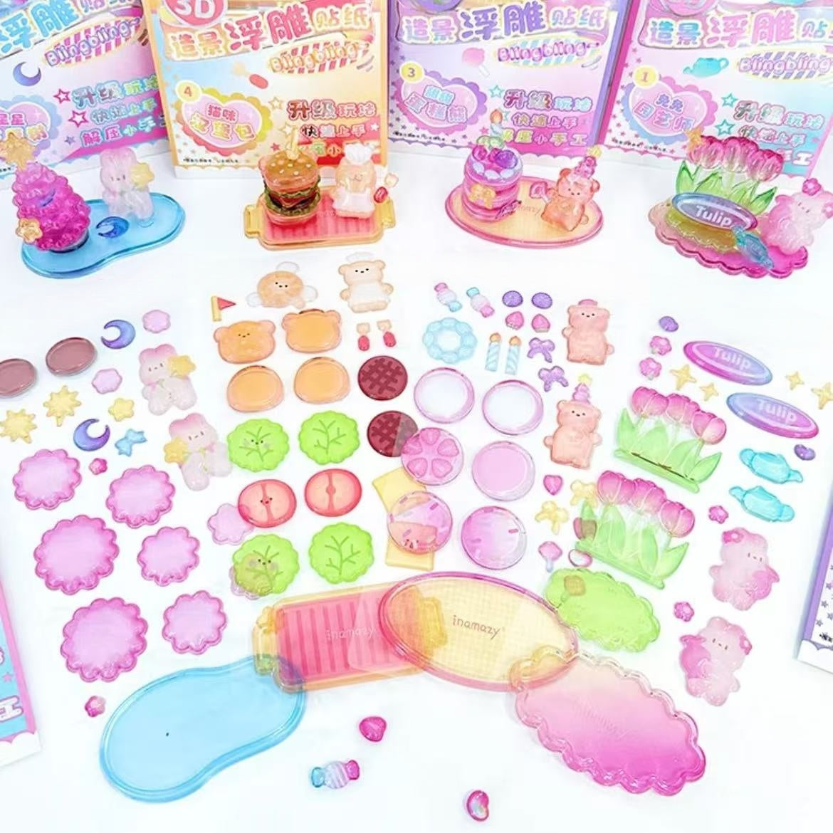 Mini Diorama Dreams-3D Stackable Sticker