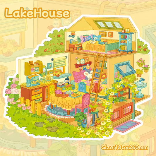 Dream Retreat-DIY 3D Miniature Scene Sticker