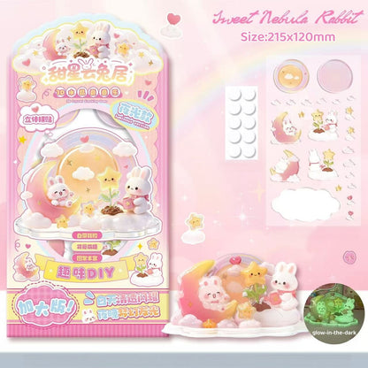 Glow Crystal Nook-3D Stackable Sticker