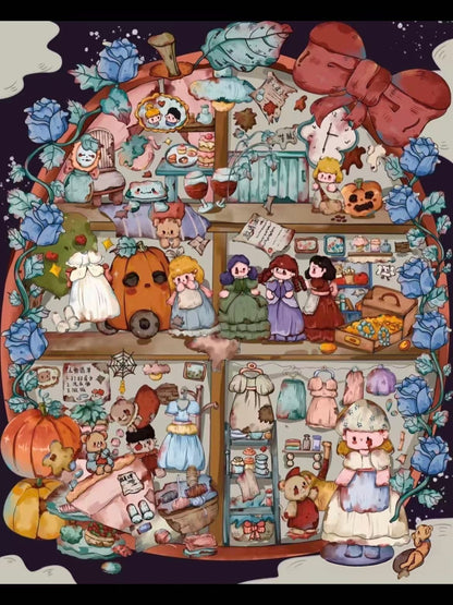 Twisted Fairy Tales-DIY 3D Miniature Sticker Scene