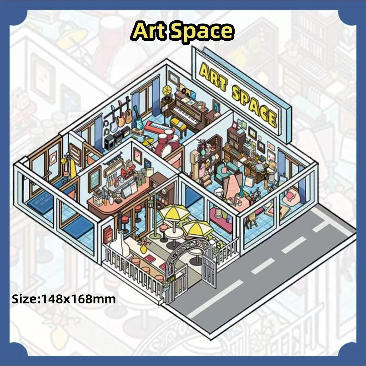 Artisan Wonderland-DIY 3D Miniature Scenes Stickers