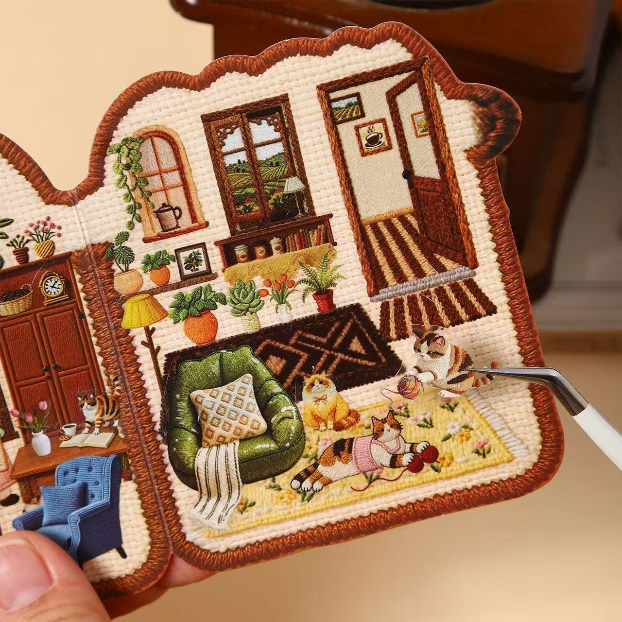 Mini Shop--DIY 3D Miniature Scene Sticker