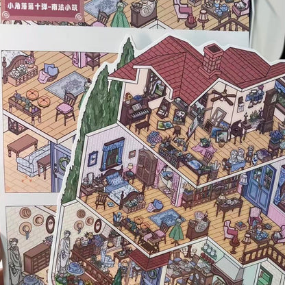 Seasonal Hideaways-DIY 3D Miniature Sticker Scene