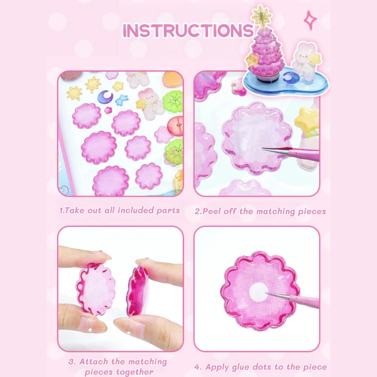 Mini Diorama Dreams-3D Stackable Sticker