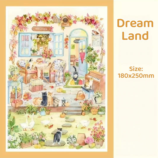 Tender Time-DIY 3D Miniature Sticker Scene