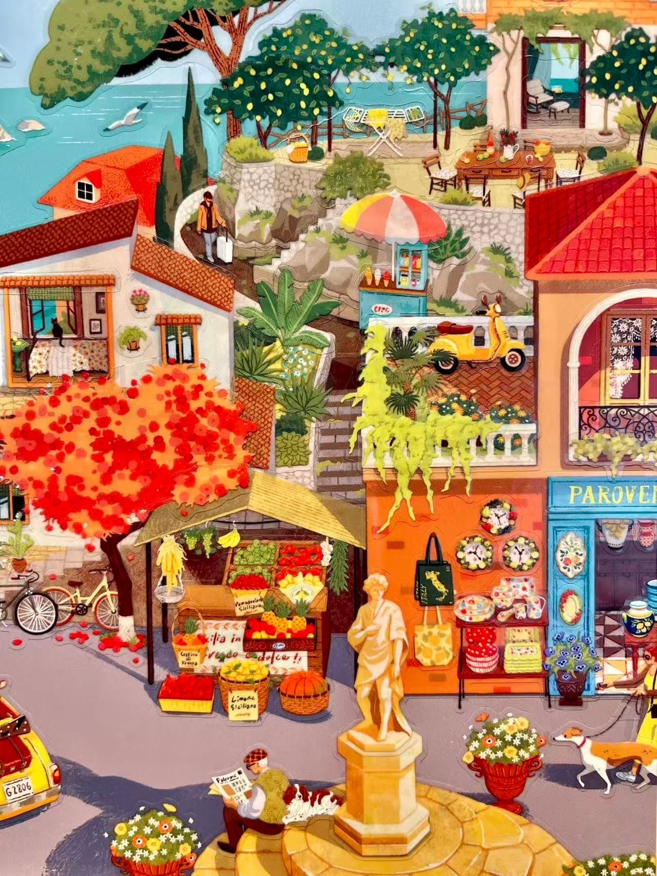 World Travel Series-DIY 3D Miniature Scene Sticker