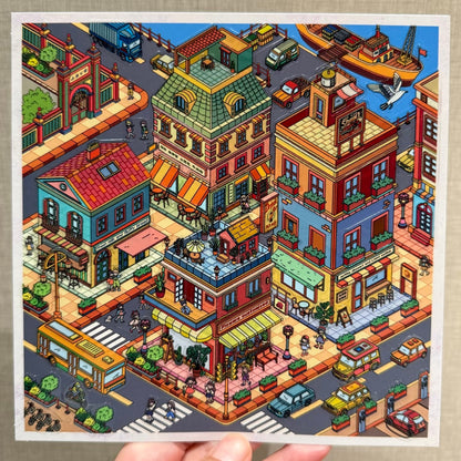 Princess Town-DIY 3D Miniature Scene Sticker