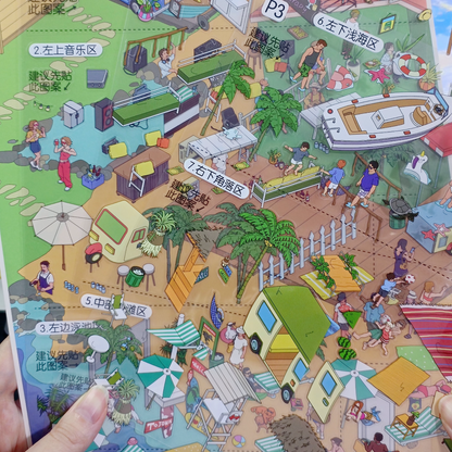 Tiny Town Tales-DIY 3D Miniature Sticker Scene