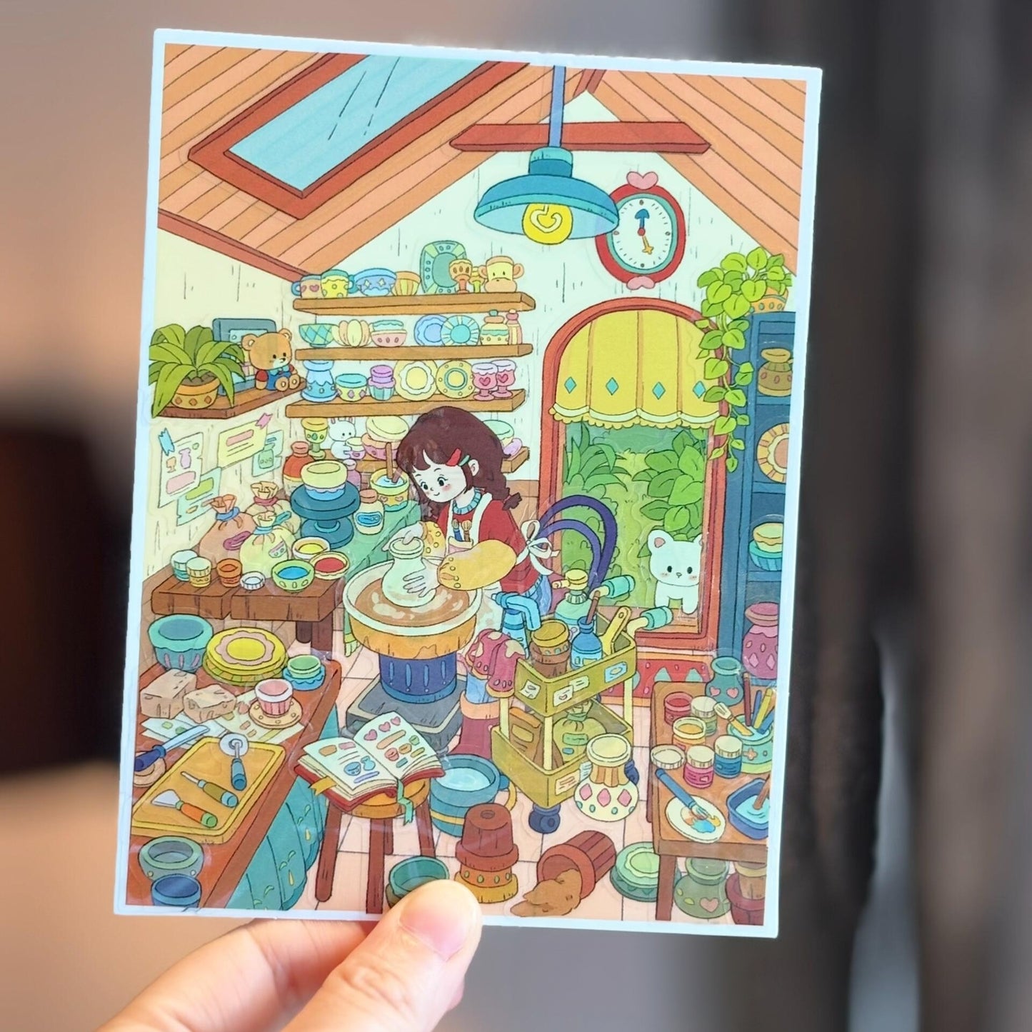 Organize Collection-DIY 3D Miniature Scene Sticker