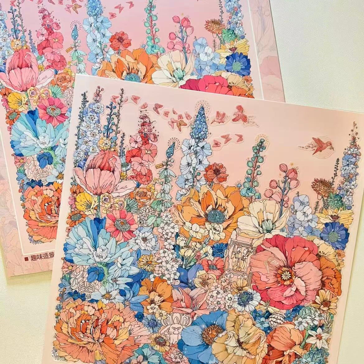 Aetherbloom--DIY 3D Miniature Sticker Scene
