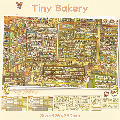 Restock Collection-DIY 3D Sticker Scene -Miniature Scenes