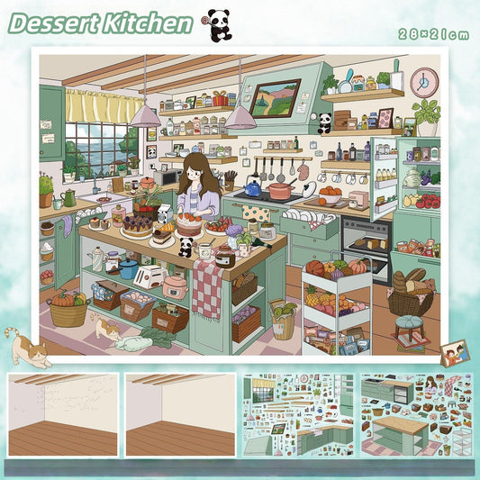 Daily Joys-DIY 3D Miniature Scene Sticker