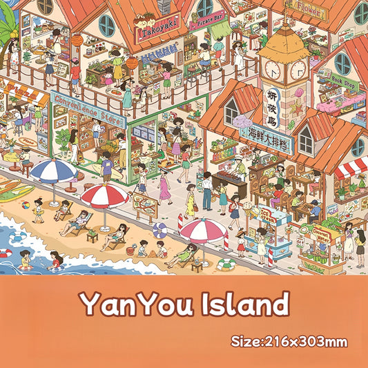 Venice|YanYou Island-DIY 3D Miniature Scene Sticker