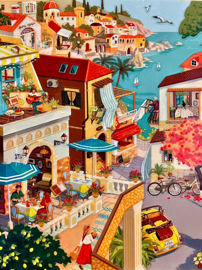 World Travel Series-DIY 3D Miniature Scene Sticker
