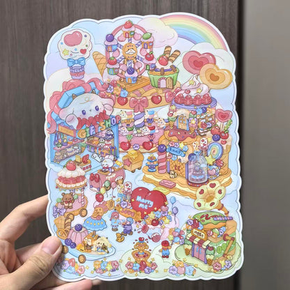 Butter Town--DIY 3D Miniature Sticker Scene