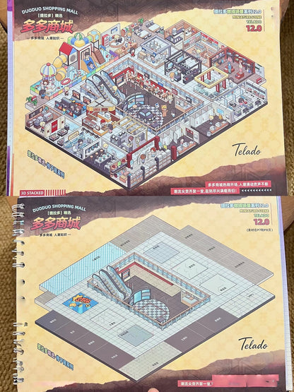 Fun Cubicle Sticker Book -Telado 12.0(7 in 1 )
