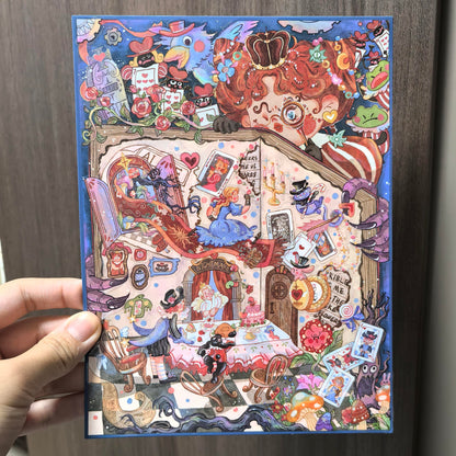 Summer Filter-DIY 3D Miniature Sticker Scene