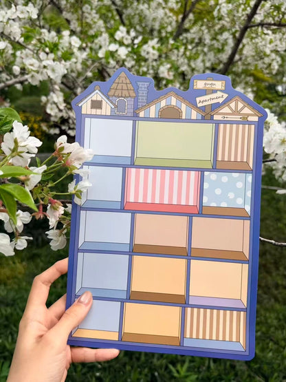 Gugu Apartment -DIY 3D Miniature Scene Sticker