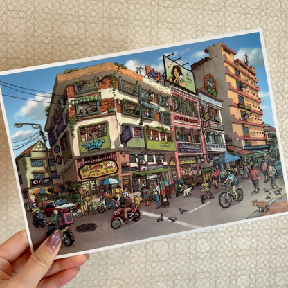 Penang Stroll-DIY 3D Miniature Sticker Scene