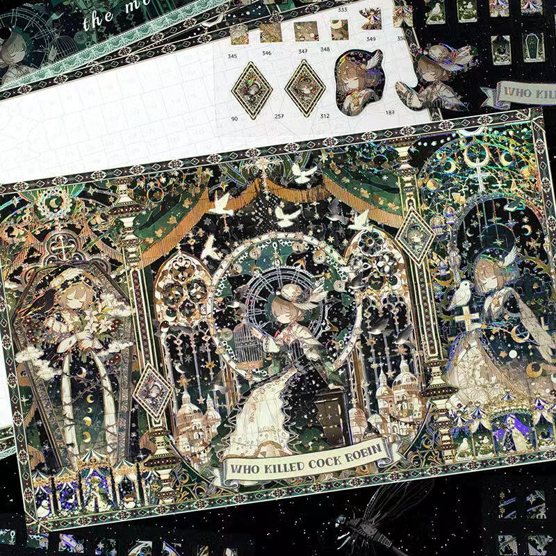 Fable of Twilight-DIY 3D Miniature Sticker Scene