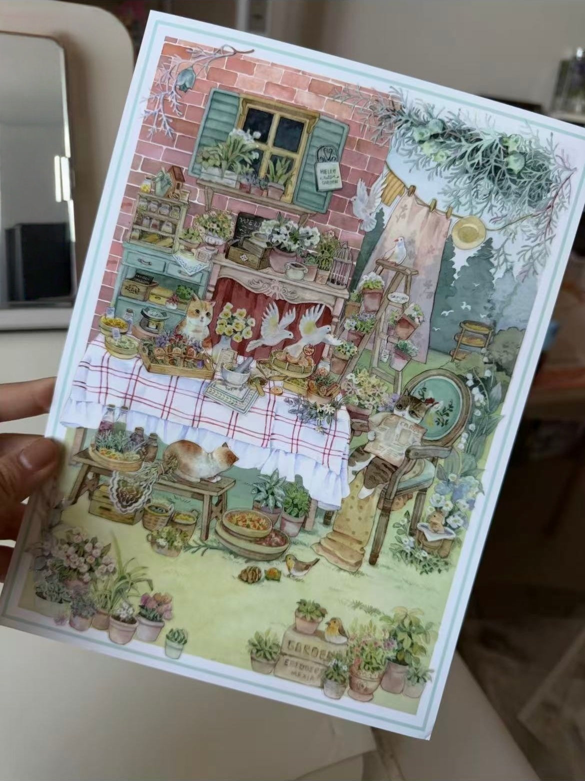 Tender Time-DIY 3D Miniature Scene Sticker