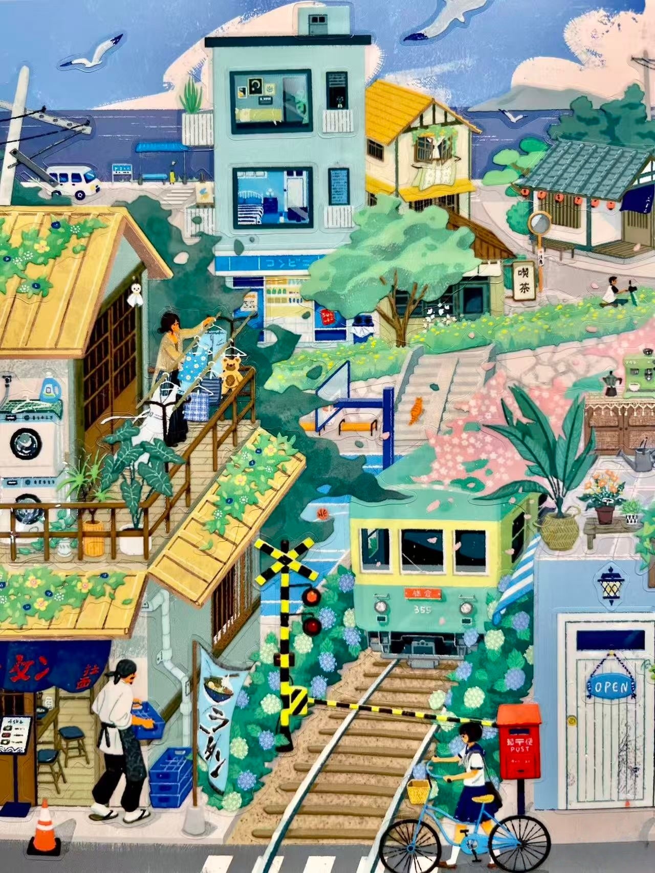 World Travel Series-DIY 3D Miniature Scene Sticker