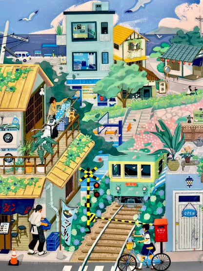 World Travel Series-DIY 3D Miniature Scene Sticker
