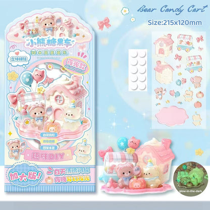 Glow Crystal Nook-3D Stackable Sticker