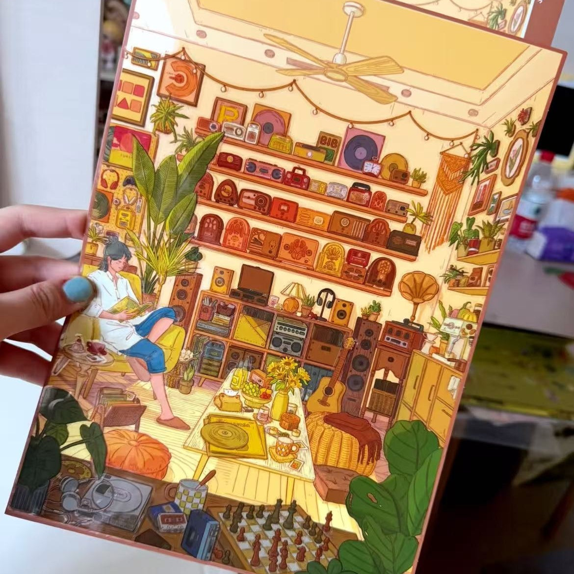 Ideal Life-DIY 3D Miniature Scene Sticker