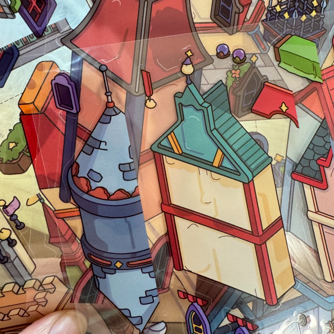 Star Rabbit Town--DIY 3D Miniature Scene Sticker