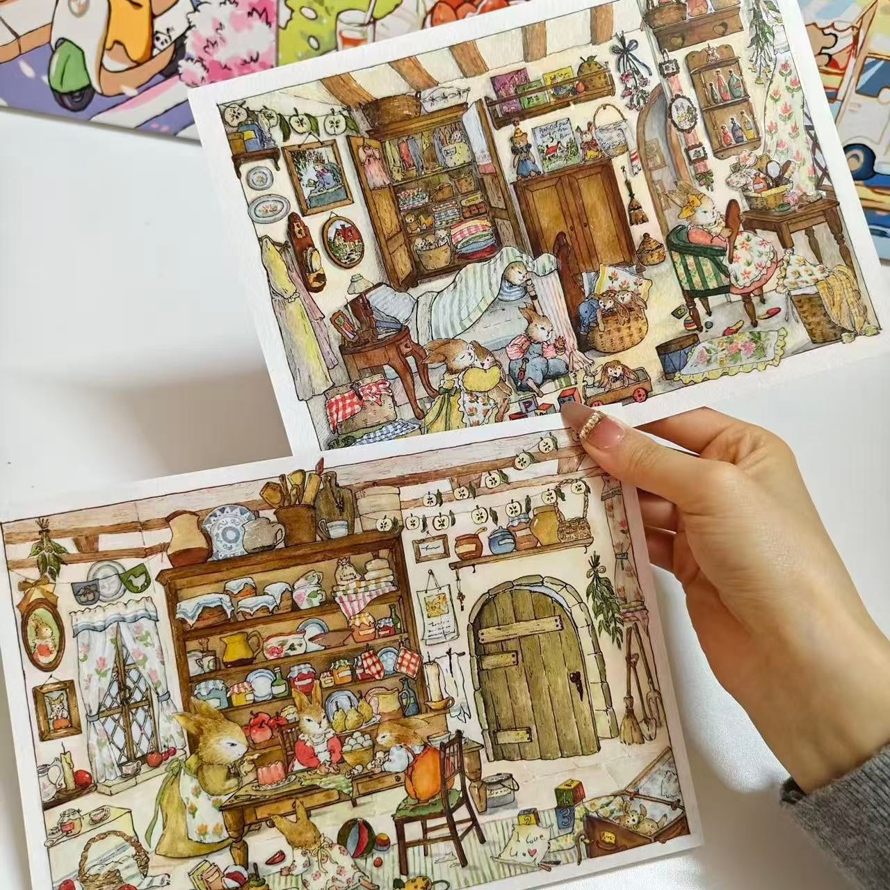 Fairy tale-DIY 3D Miniature Scene Sticker