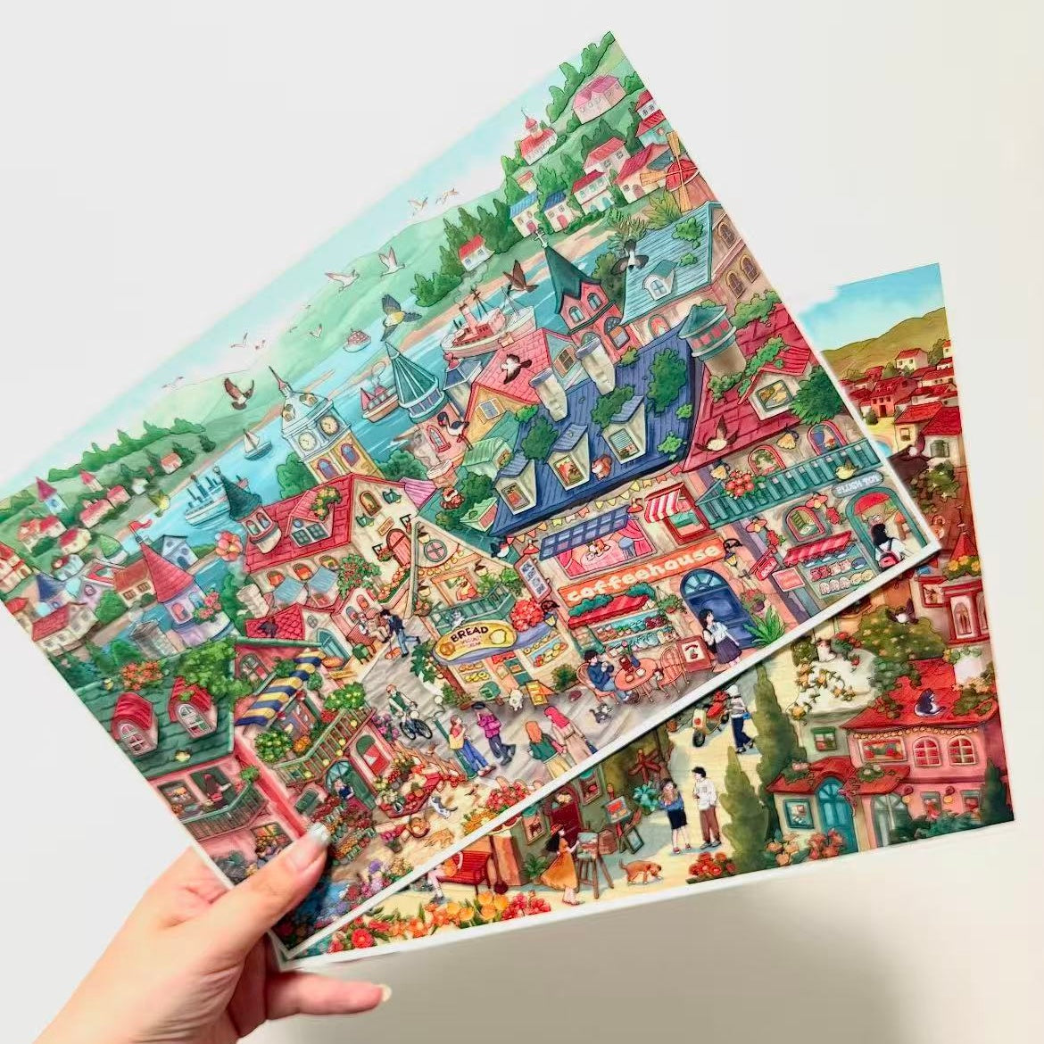 Encounter Time Collection-DIY 3D Miniature Sticker Scene