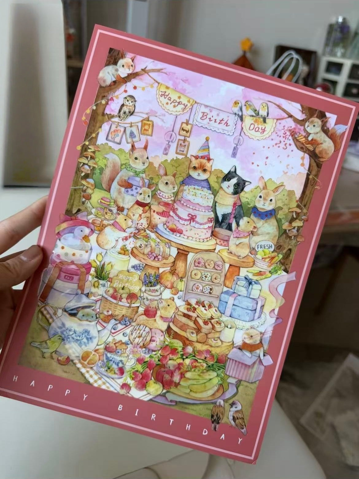 Tender Time-DIY 3D Miniature Scene Sticker