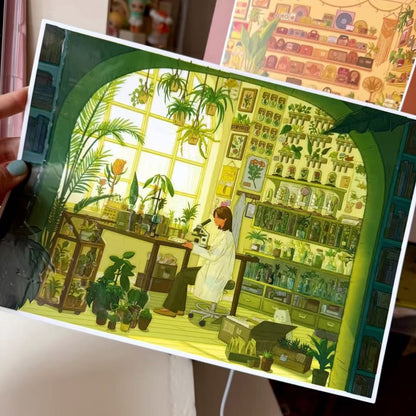 Ideal Life-DIY 3D Miniature Scene Sticker