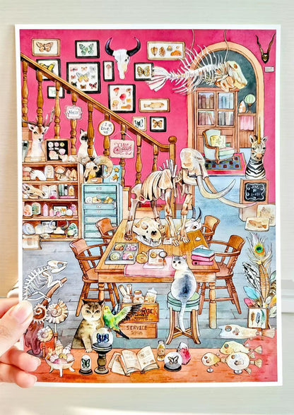 Tender Time-DIY 3D Miniature Sticker Scene