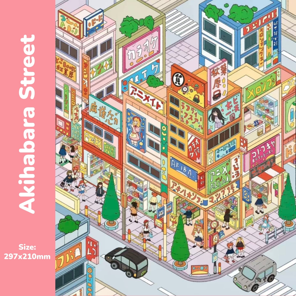 City Life-Akihabara Street|Tea by the Hearth|Whimsical Lab