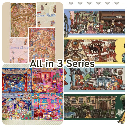 Dark Fairy Tale-DIY 3D Scene Sticker-Miniature Scenes