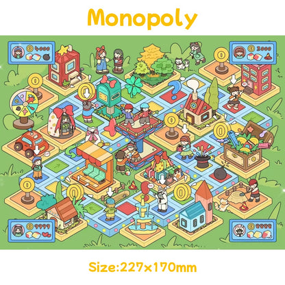 Monopoly-DIY 3D Miniature Scene Sticker