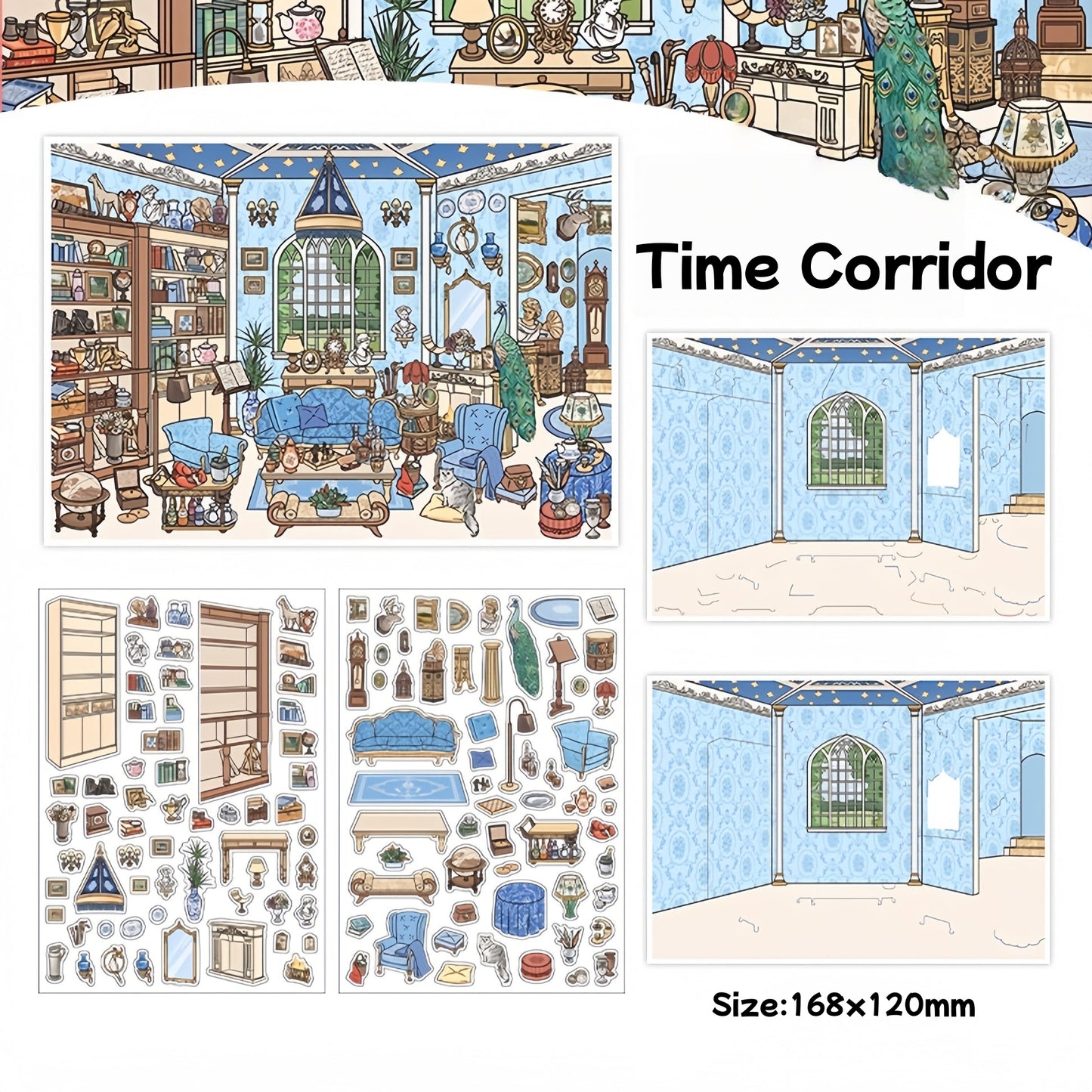 Little Corners-DIY 3D Miniature Scene Sticker