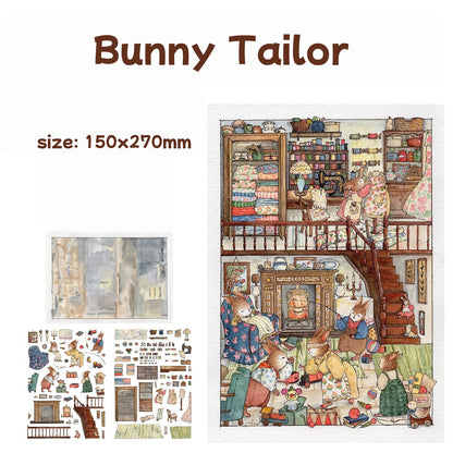 Fairy tale-DIY 3D Miniature Scene Sticker