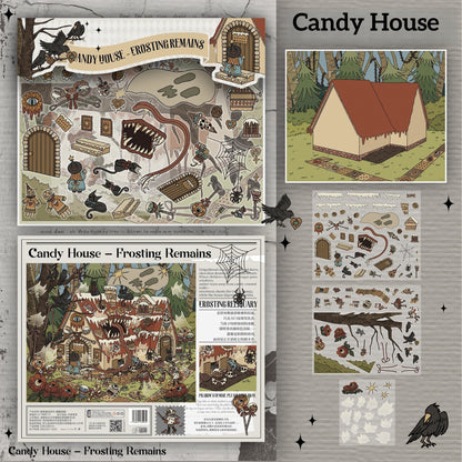 Dark Fairy Tale-DIY 3D Scene Sticker-Miniature Scenes