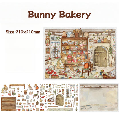 Fairy tale-DIY 3D Miniature Scene Sticker
