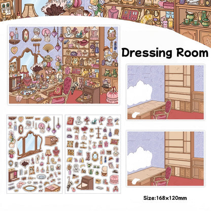 Little Corners-DIY 3D Miniature Scene Sticker